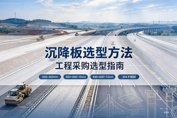永州沉降板选择方法