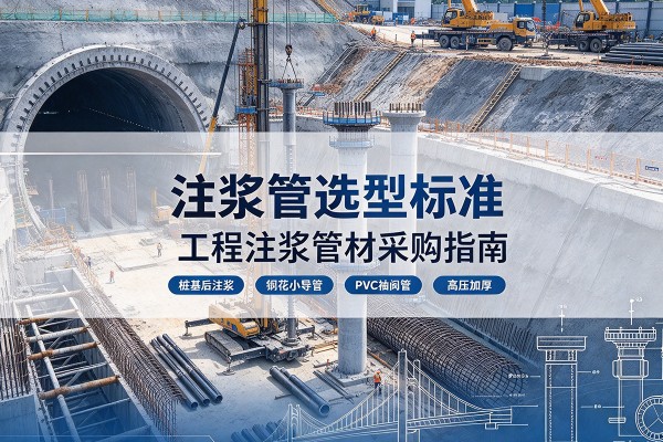 永州注浆管选型标准