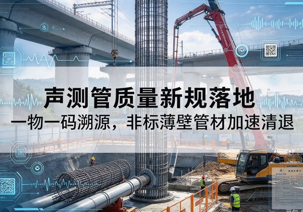 永州声测管质量新规落地，一物一码溯源，非标薄壁管材加速清退