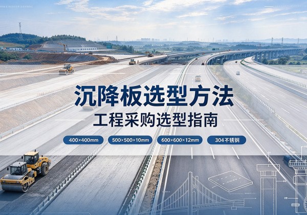永州沉降板选择方法